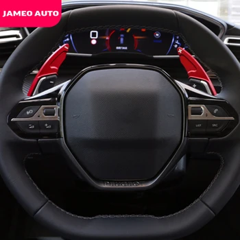 Jameo Auto Hliníkovej Zliatiny Auto Shift Pádlo pre Peugeot 3008 2016 - 2021 Príslušenstvo Volant, radiaca páka Rozšírenie Nálepky